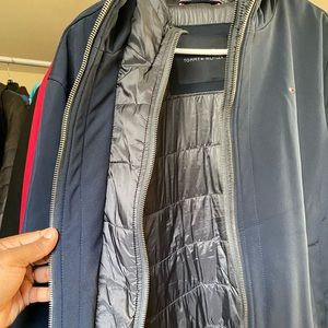 TOMMY HILFIGER WINTER COAT , size:XL, NAVY BLUE.